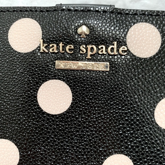 NEW Kate Spade Polka Dot Long Wallet - Picture 4 of 5